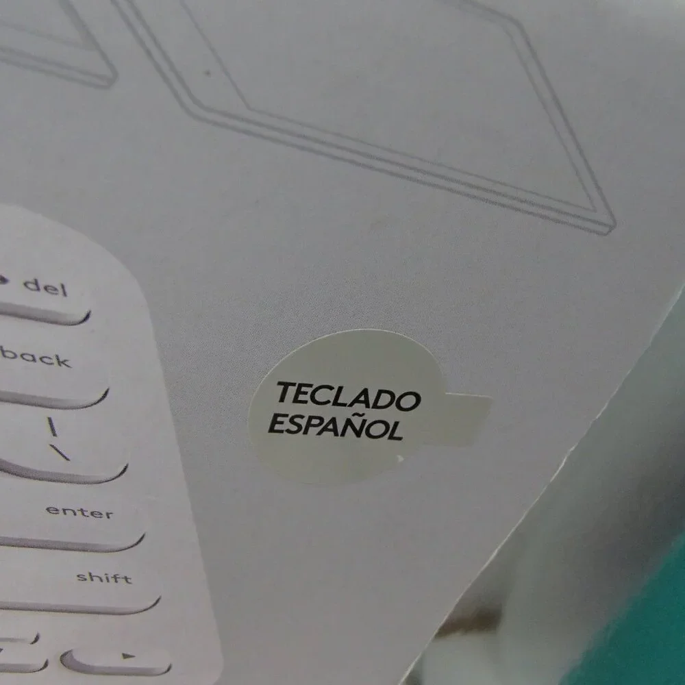 Logitech K380 Multi-Device Spanish, Bluetooth Keyboard - Off-White, (Espanol) - Picture 5 of 8